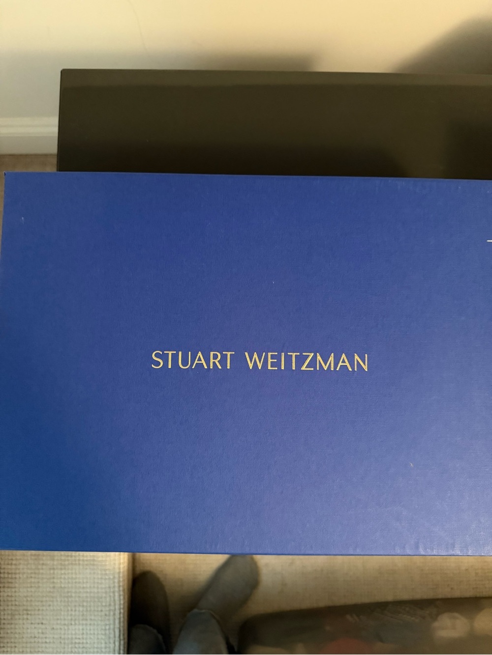 Stuart Weitzman leather boots Two-Tone Knee high toe cap - Picture 11 of 11